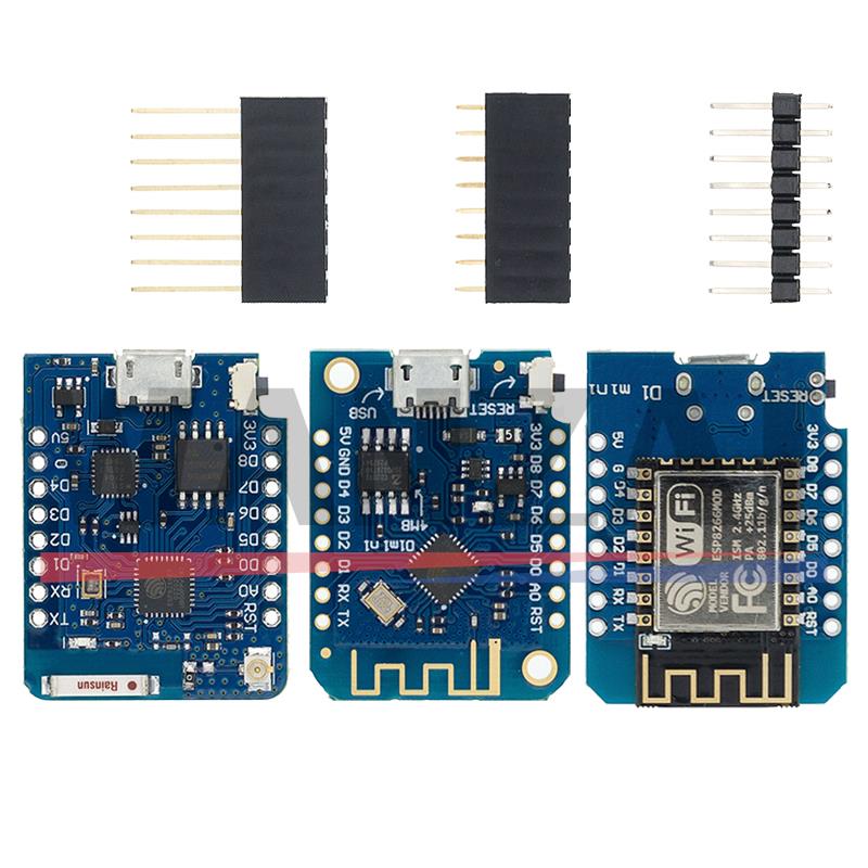 Esp8266 Nodemcu Board - WeMos D1 Mini Pro V3.0.0 octets