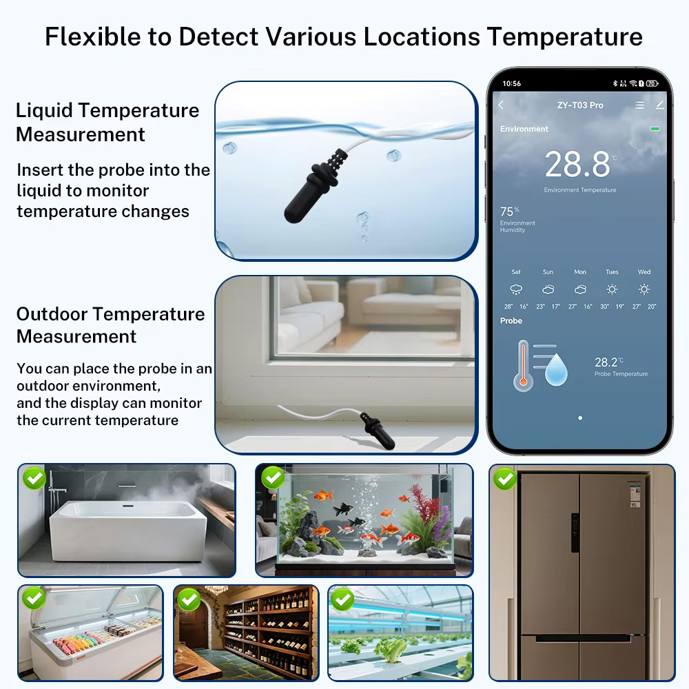 Sonde externe étanche de tempé - Temperature Humidity Sensor avis et prix